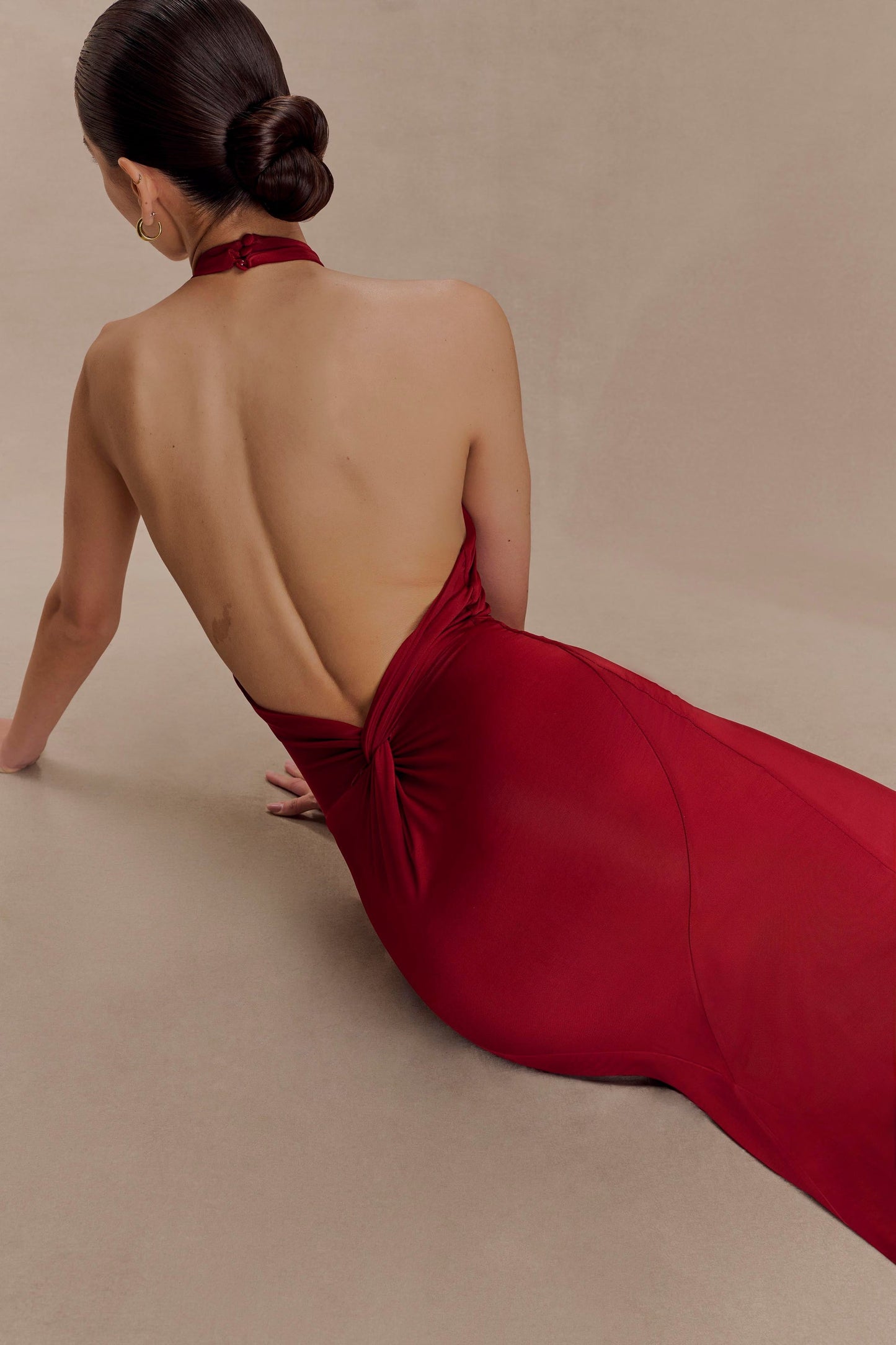 ELYNA | HALTER MAXI DRESS