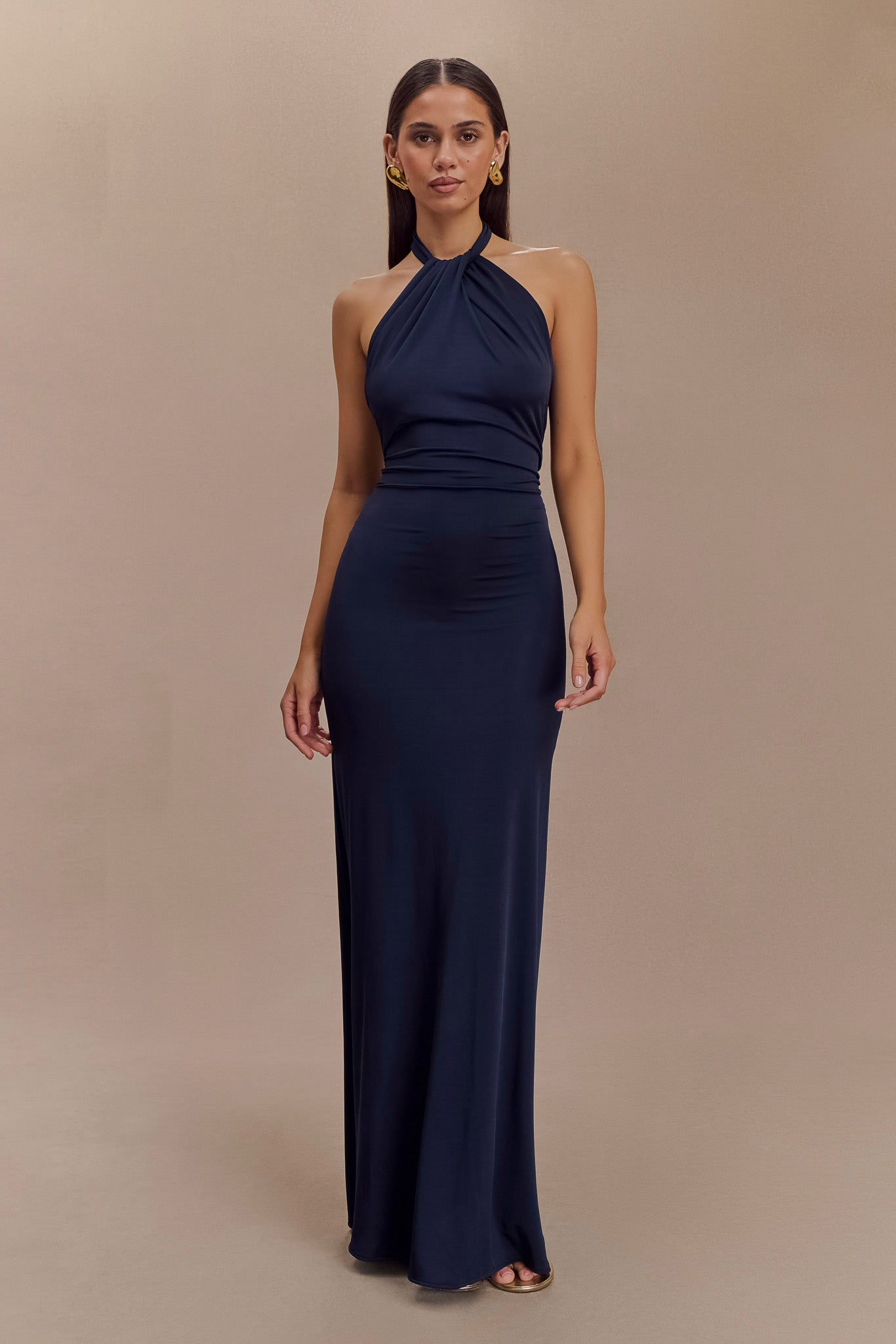 ELYNA | HALTER MAXI DRESS
