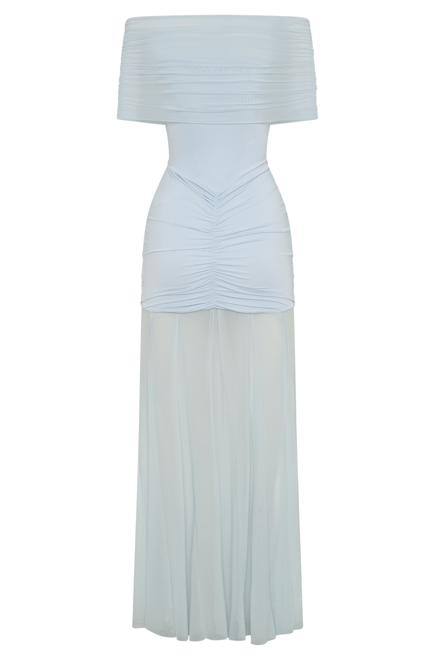 CASPIAN | OFF SHOULDER MAXI DRESS