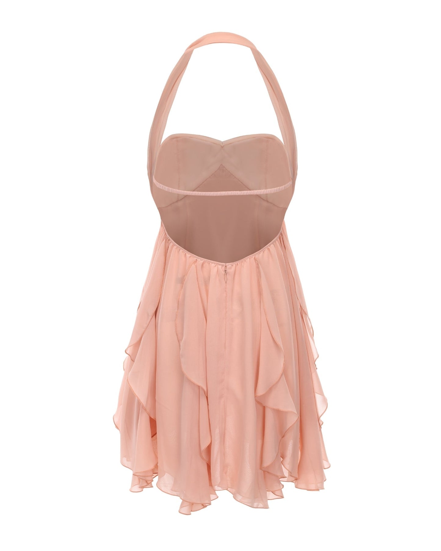 CATERINA | FLORAL HALTER DRESS