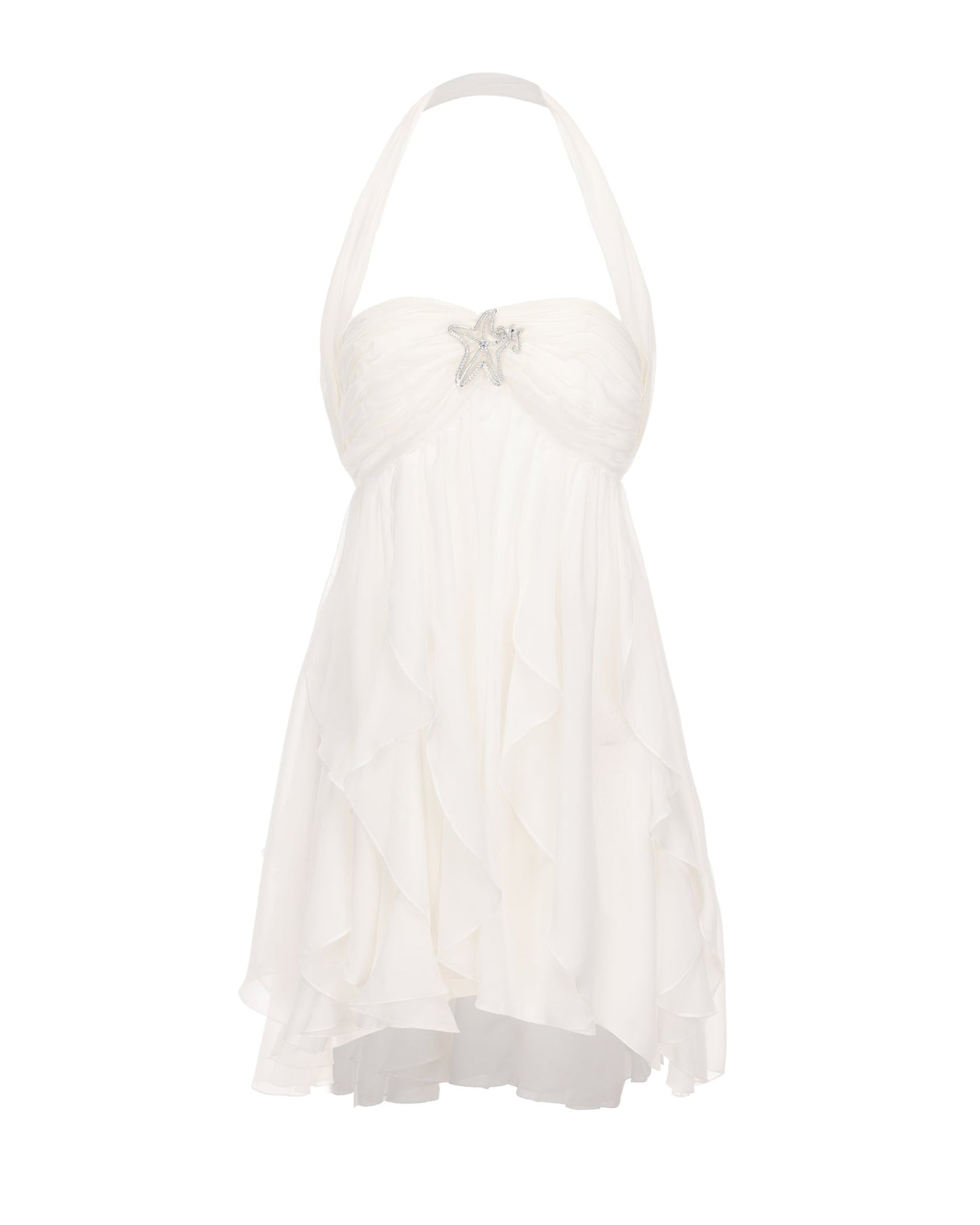 CATERINA | FLORAL HALTER DRESS