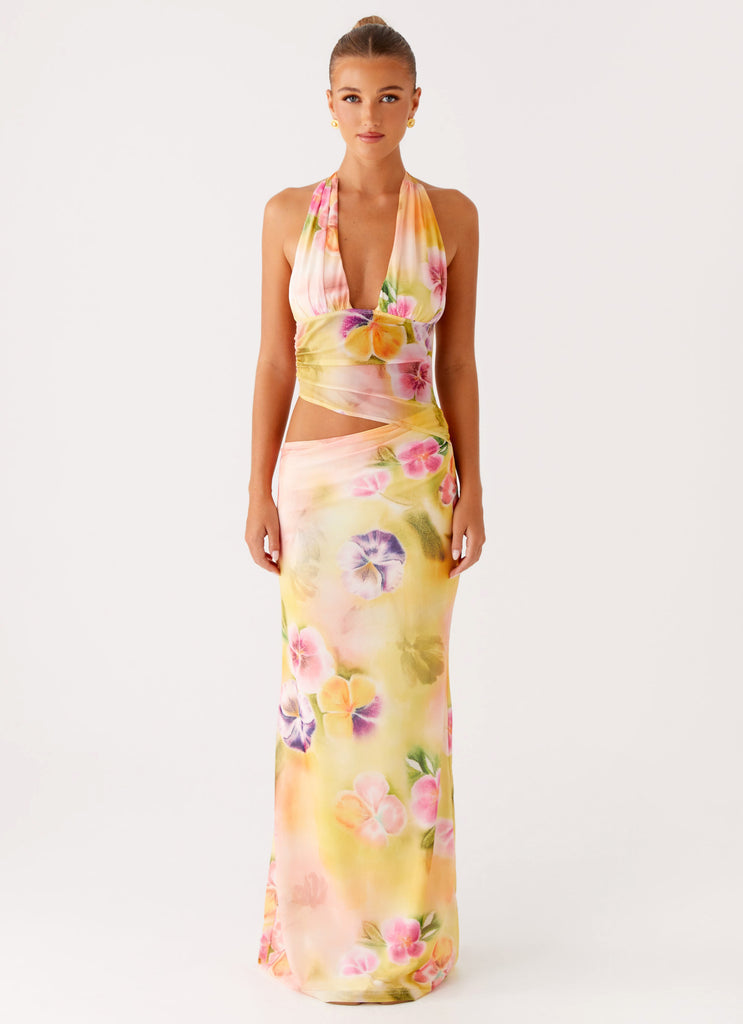 KAYCE | HALTER DRESS