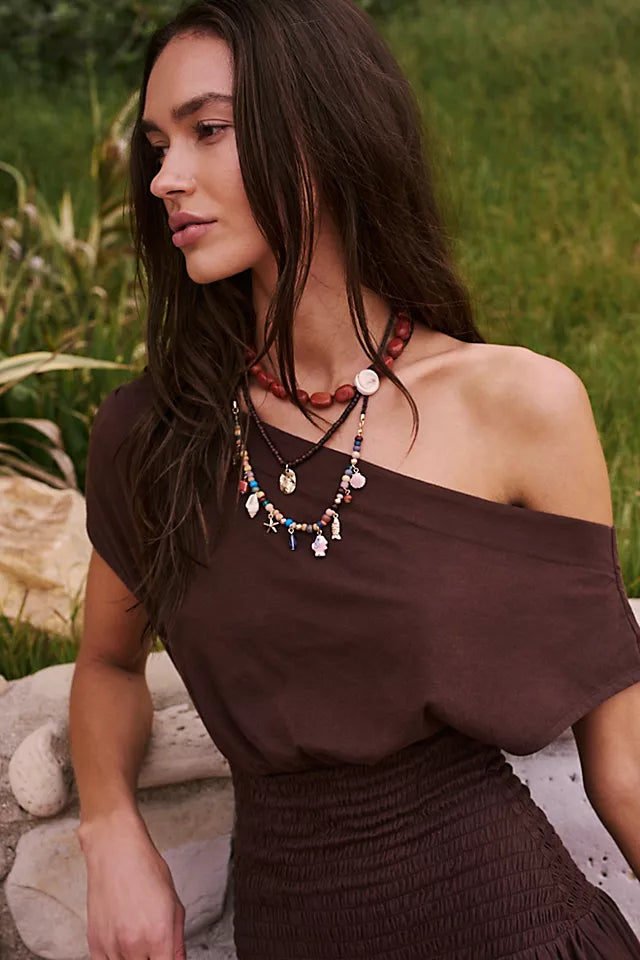 DEFINE | OFF-SHOULDER MINI DRESS