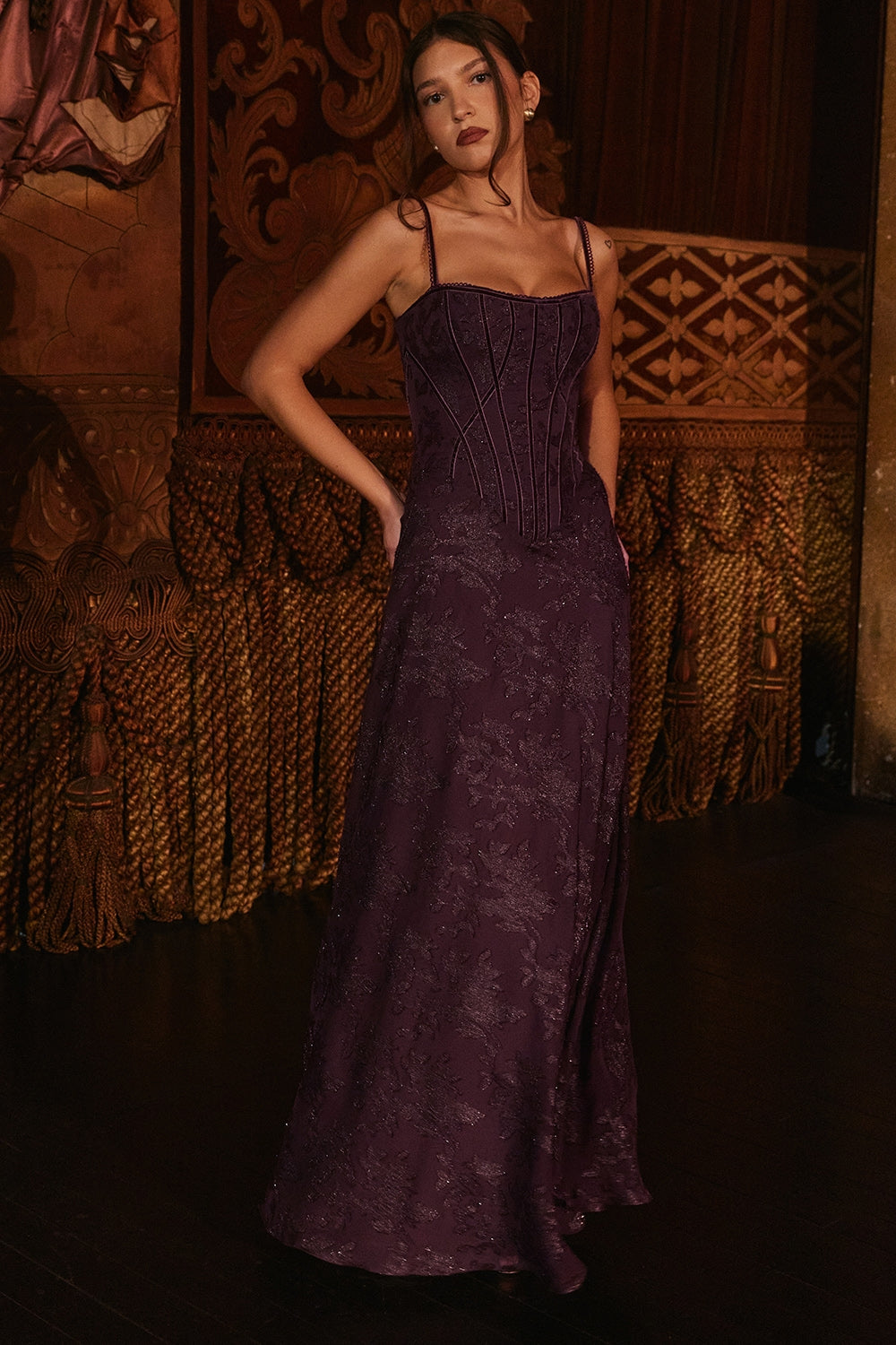 ESME | CHIFFON MAXI DRESS