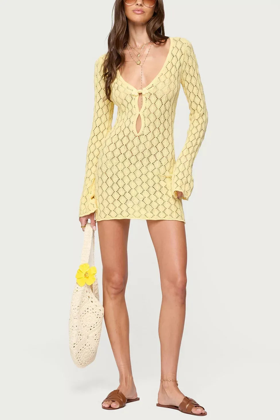 MARE CROCHET | MINI DRESS