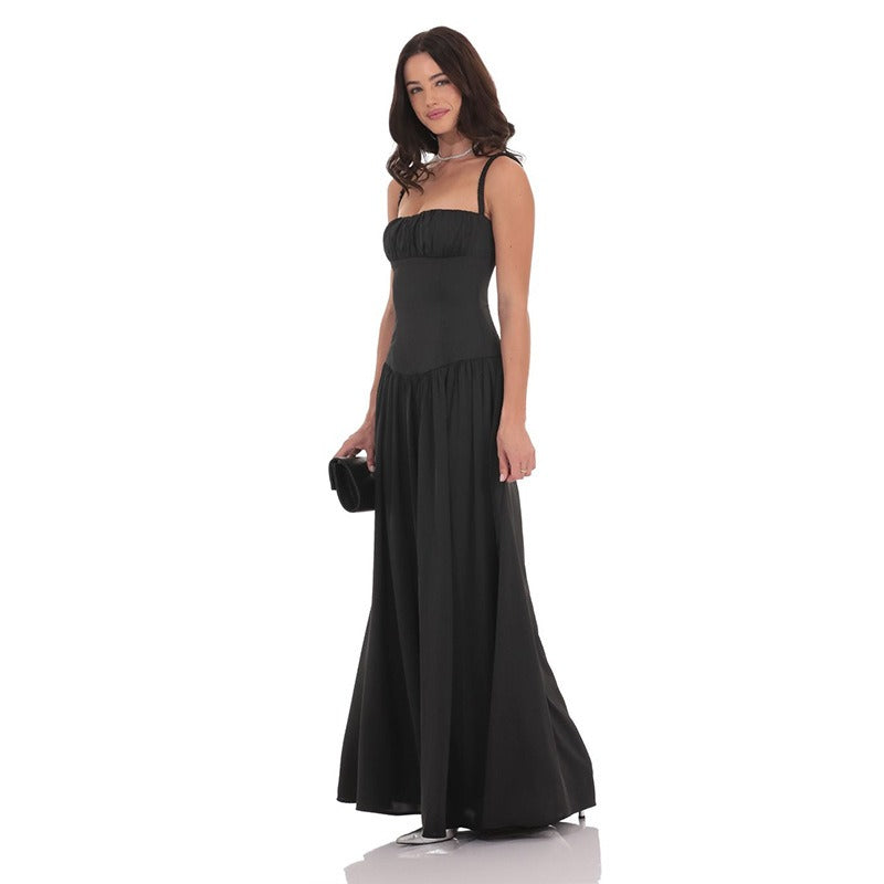 LUCY | SATIN MAXI DRESS