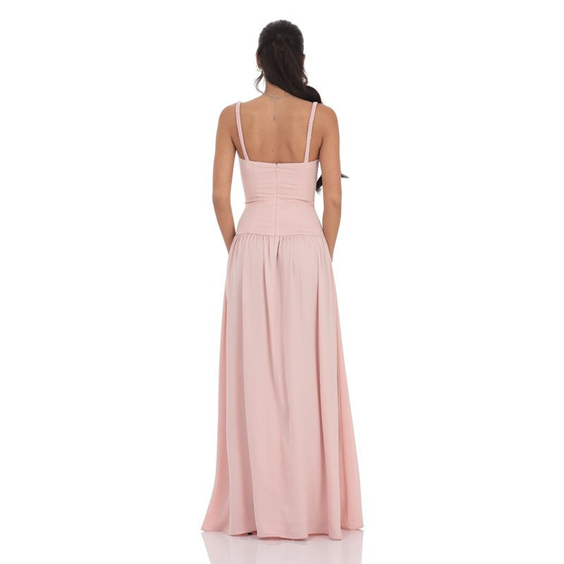 LUCY | SATIN MAXI DRESS