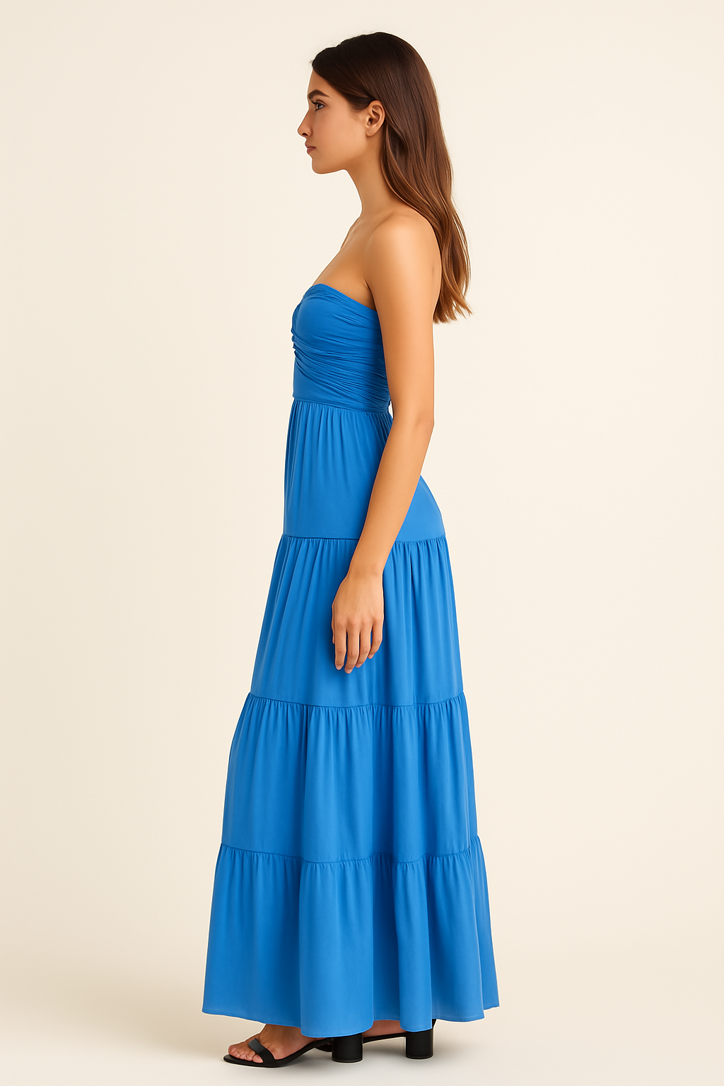 TRUSHI | STRAPLESS DRESS