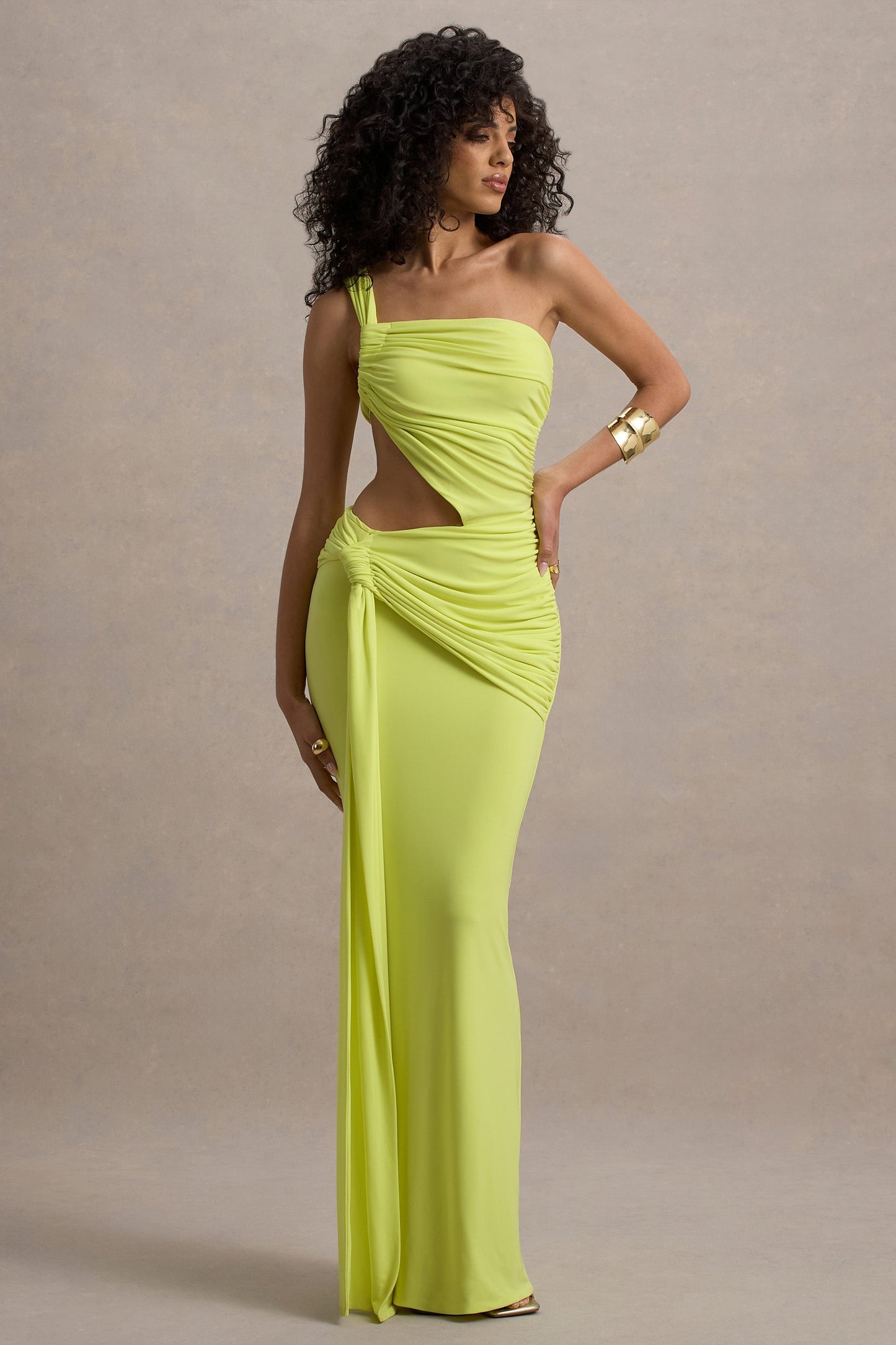 DIANA | ASYMMETRIC MAXI DRESS