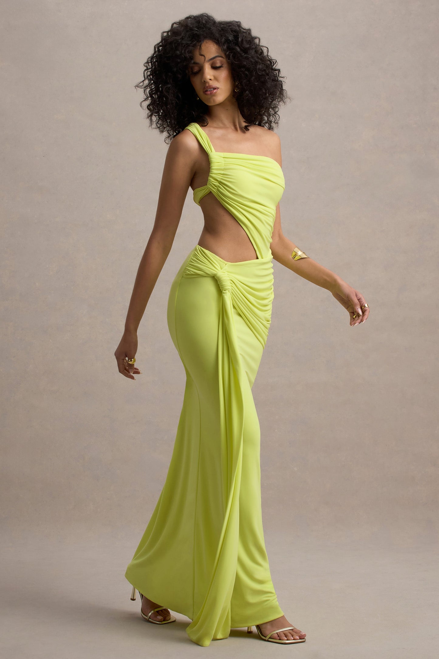 DIANA | ASYMMETRIC MAXI DRESS