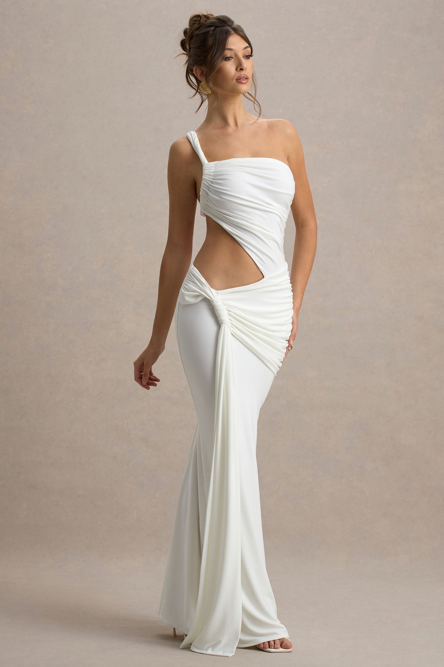 DIANA | ASYMMETRIC MAXI DRESS